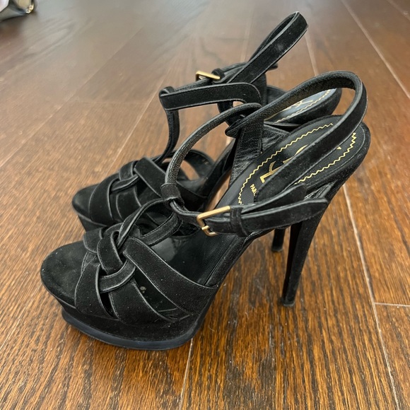 Authentic Saint Laurent Tribute Heels Size 36 - GREAT CONDITION - Picture 8 of 9